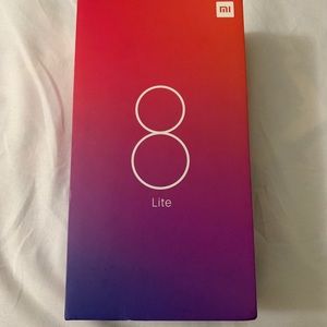 Mi 8 lite bow and case  NO PHONE